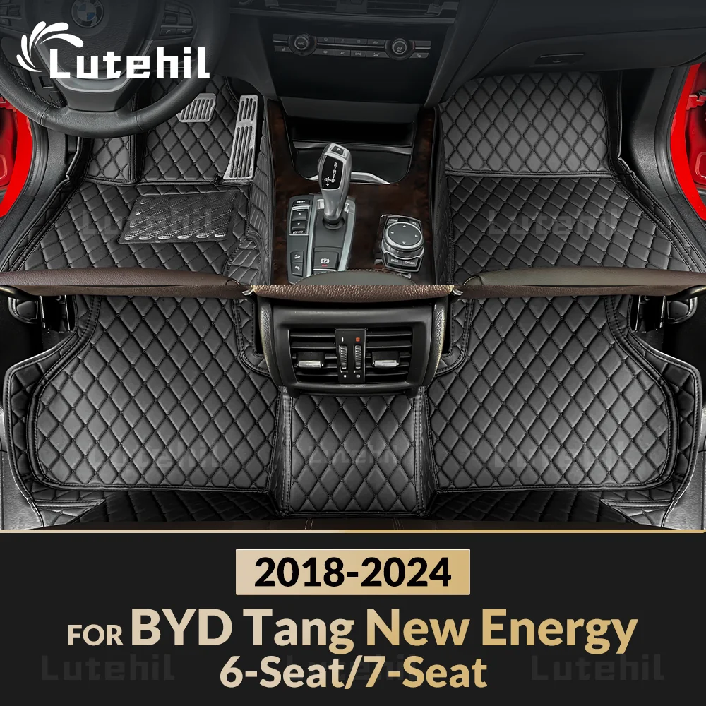 

Car Floor Mats For BYD Tang New Energy 6-Seat/7-Seat 2018-2024 2022 2023 21 20 19 Custom Foot Carpet Cover Interior Accessories