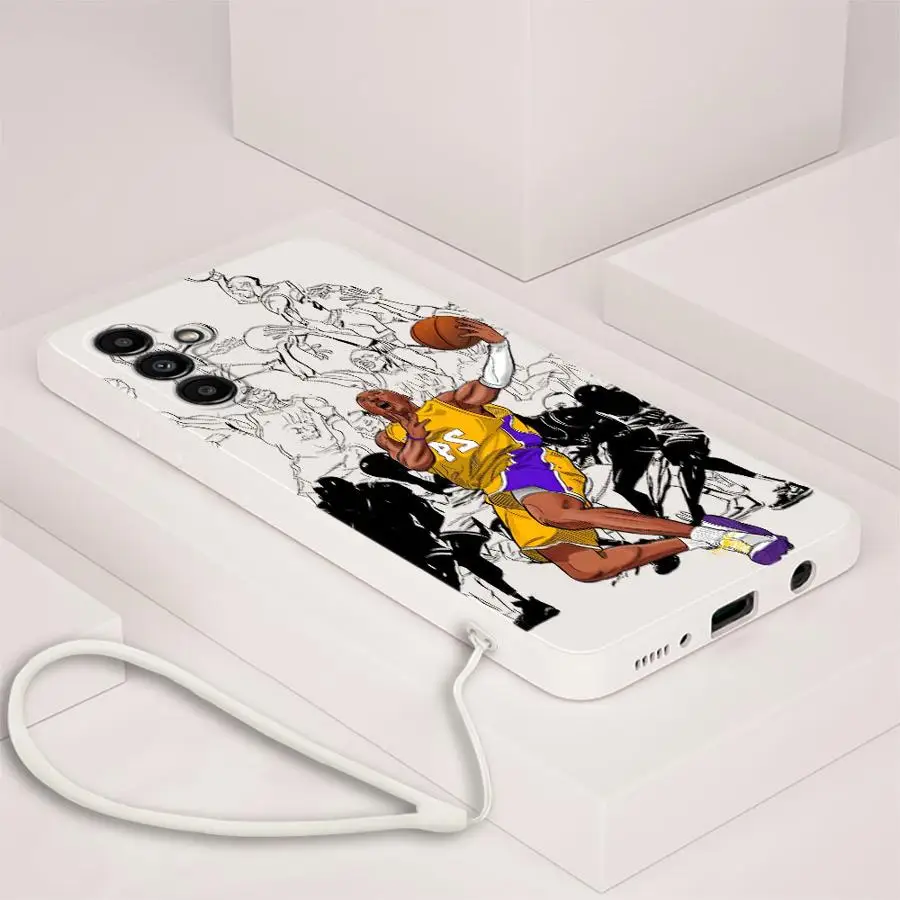 

Мягкий чехол из ТПУ для телефона Samsung Galaxy A05 A53 A06 A20s A30s A71 A73 A50 A56 A03 A02s A04 Basketball Star Cool