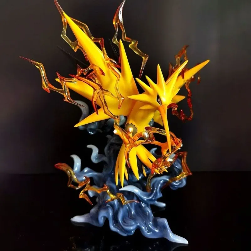 15.5 سنتيمتر أنيمي بوكيمون البرق الطيور دمية عمل الشكل البلاستيكية جمع لعبة مجسمة هدية سطح المكتب الديكور الحلي