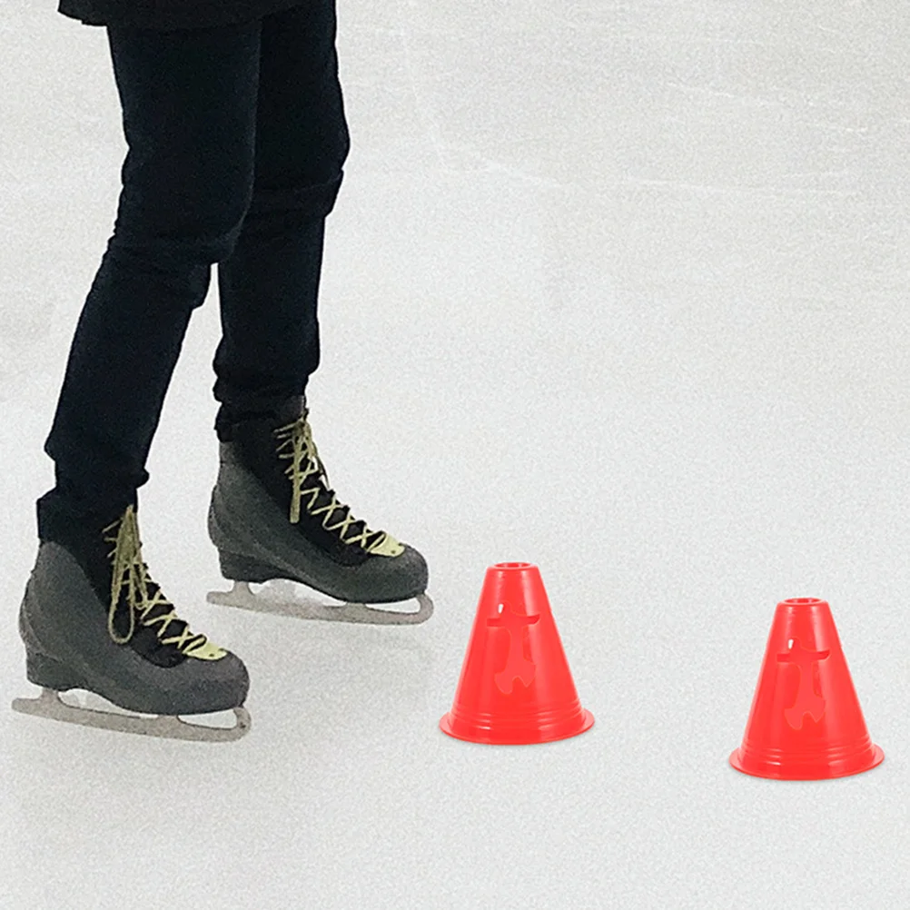 

20Pcs Soccer Agility Cones Compact Lightweight Pe Material for Football Skating Training Practice Sports Markers