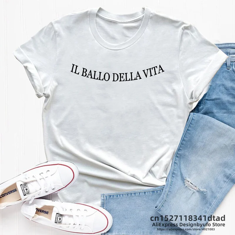 Il Ballo Della Vita Damiano David Tattoo T Shirt Women Men Maneskin Merch T-shirts Rock Band Tee Shirt Woman Clothes Tops