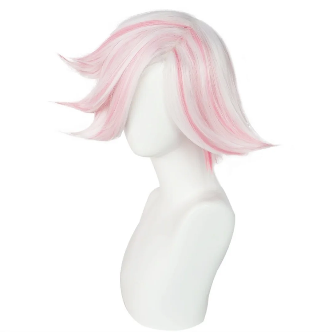 Cosplay Angel Dust Wig Anime game carnival party short wig