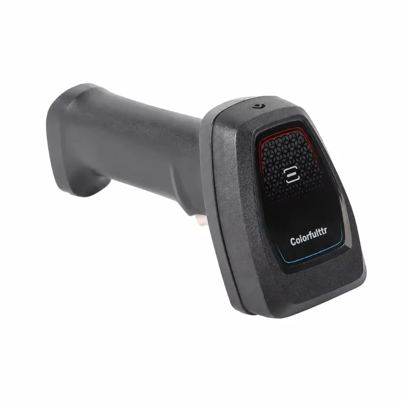 Speed Wired Handheld Barcode Scanner Fast Read QR Scan Durable Scanner Supermarket Shop Restaurant Compact Reader