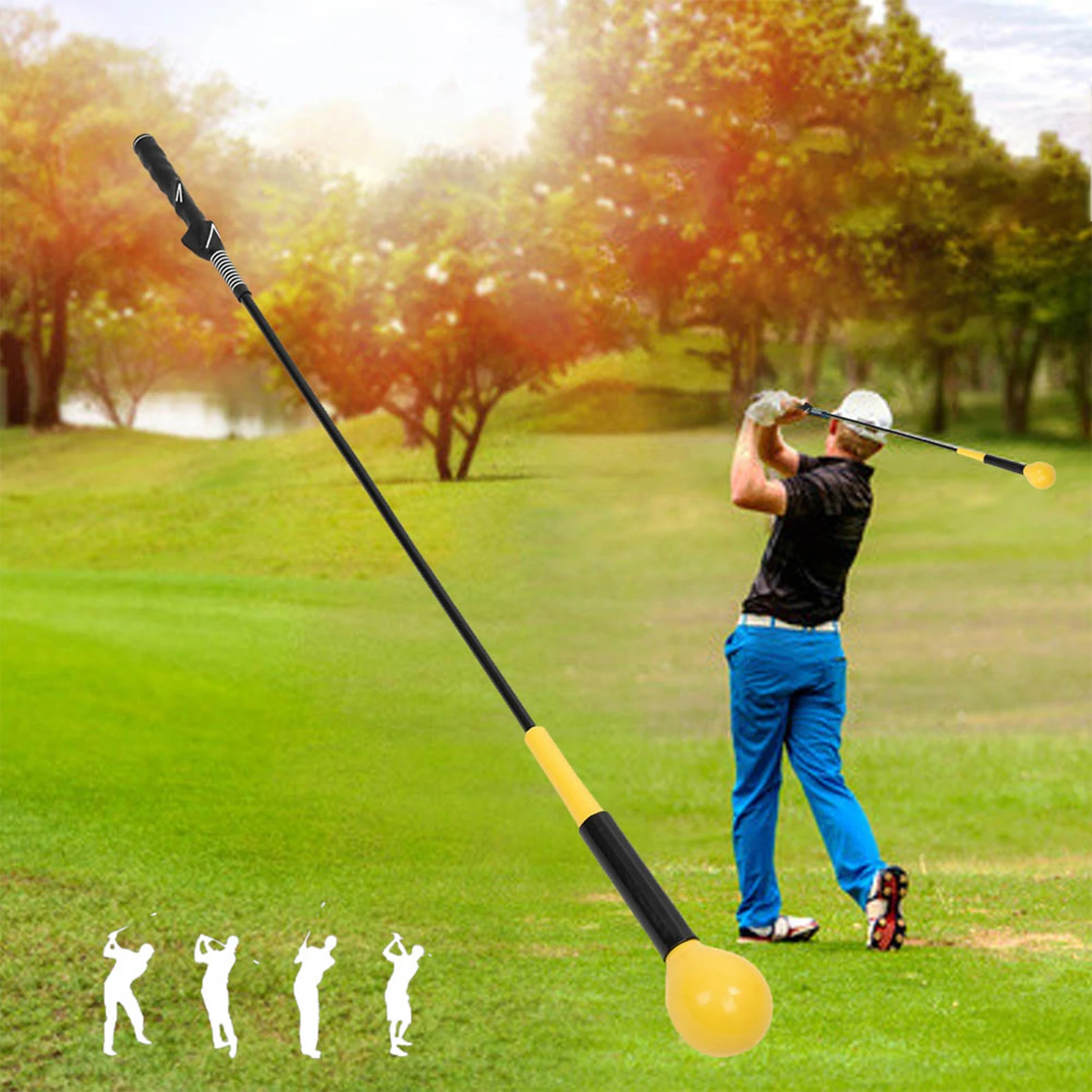 Swing Trainer Tempo Swing Trainer  Training Aid Swing Trainer Practice Tool Training Equipment for Strength and Tempo