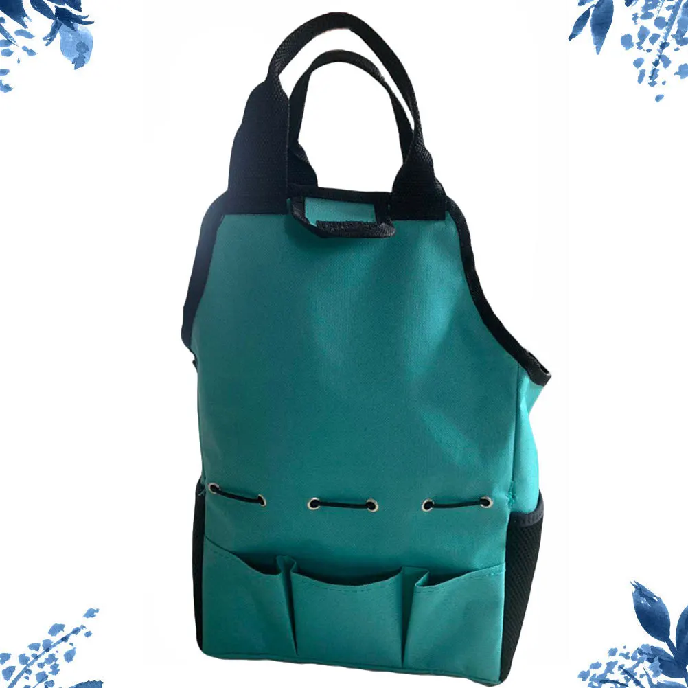 

Tool Pouch Handheld Storage Bag Oxford Cloth Multi Pocket Organizer For Garden Tools Electrical Equipment Gardening Tool