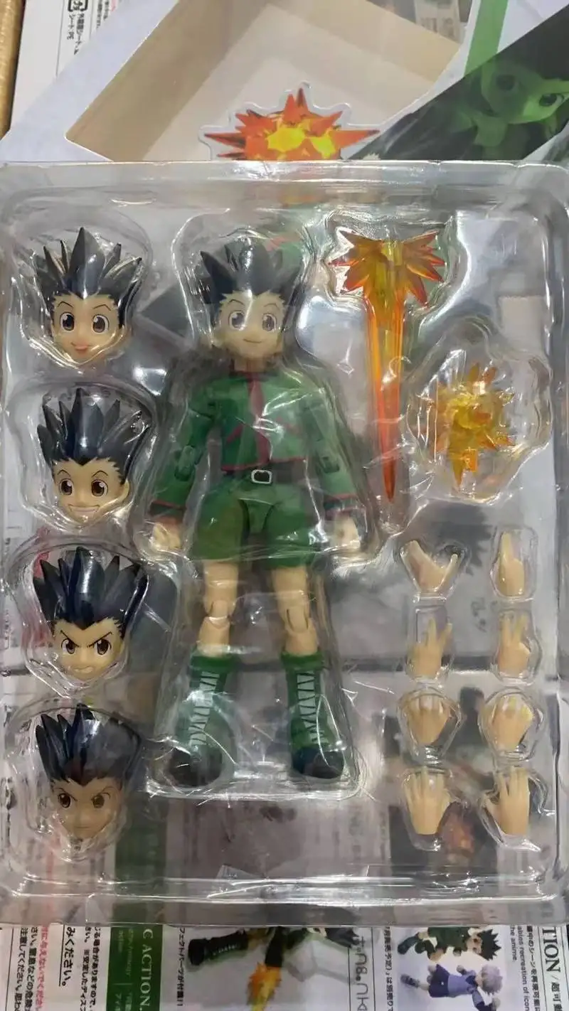 

Горячая новинка: Фигурка Гона из Hunter X Hunter (SHF), готовая модель, полный набор для сборки, аниме-фигурка, игрушка-подарок для мальчиков