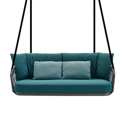 

Outdoor Swing Hanging Chair Indoor Hanging Basket Double Rattan Chair Leisure Balcony Waterproof Rocking Chair