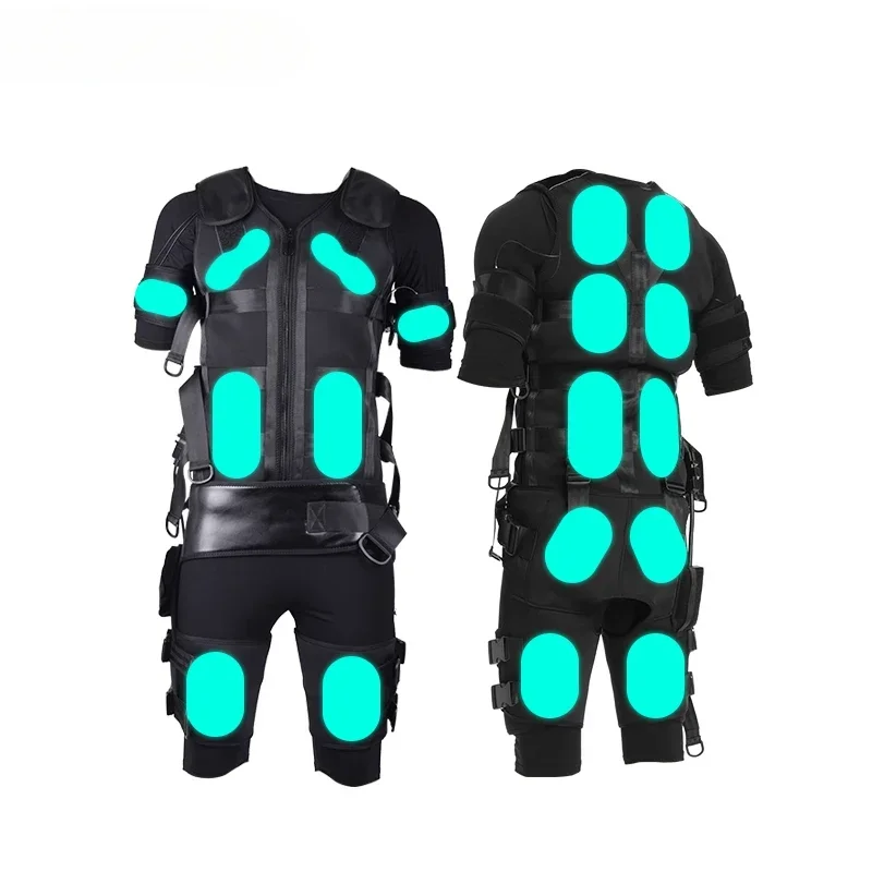 Unisex EMS Training Jacket Suit Workout for Body Muscle Building Electronic Stimulation Sports Bio-suit