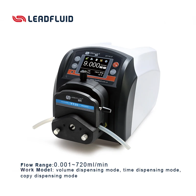 Lead Fluid 750mL High Flow Hose Pump Filling Peristaltic Pump