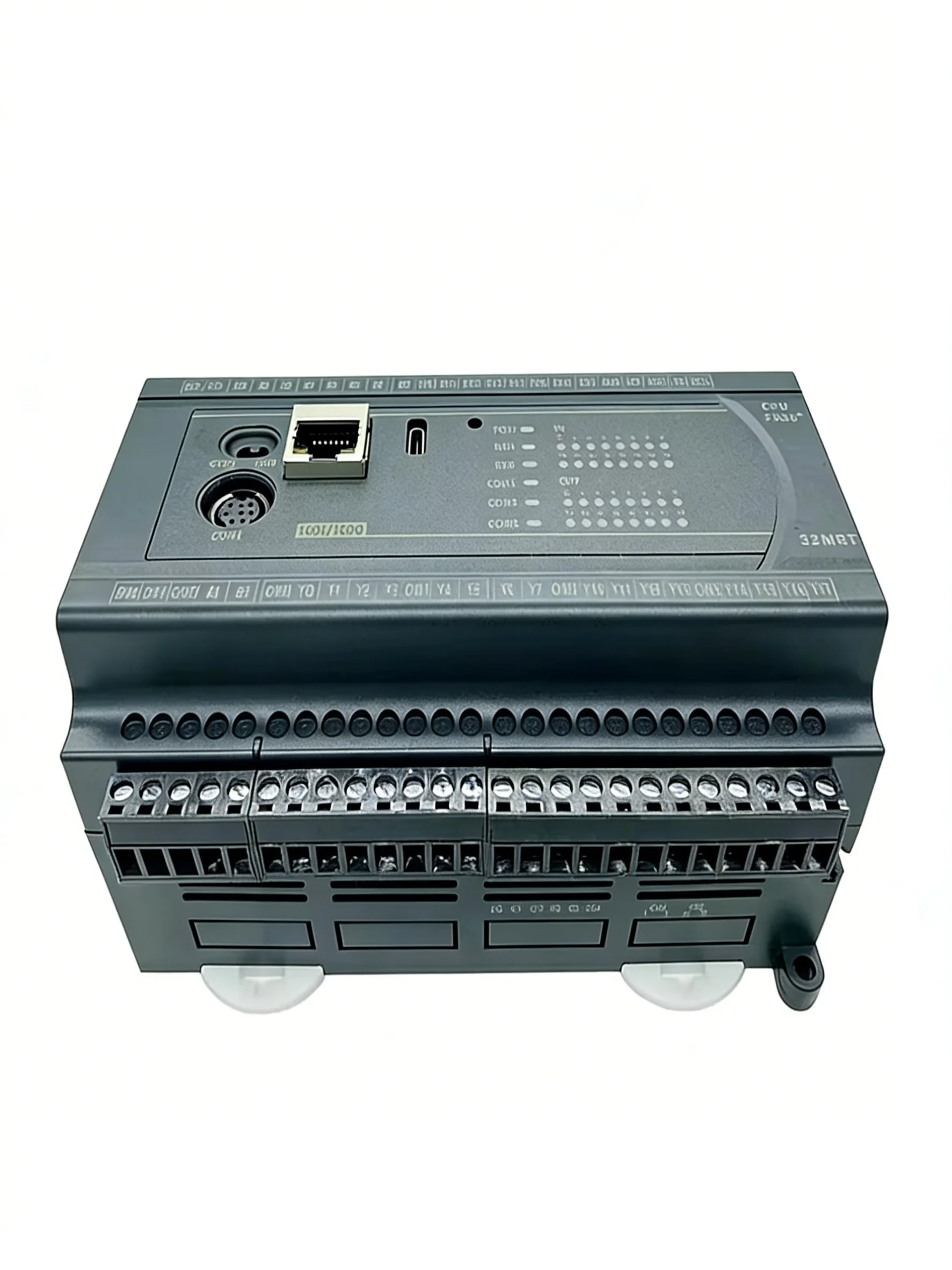 FX3U WS3U FX3U  PLC Controller  AI AO Ethernet Type-C   RS485 RS232 Compatible Mitsubishi FX3U