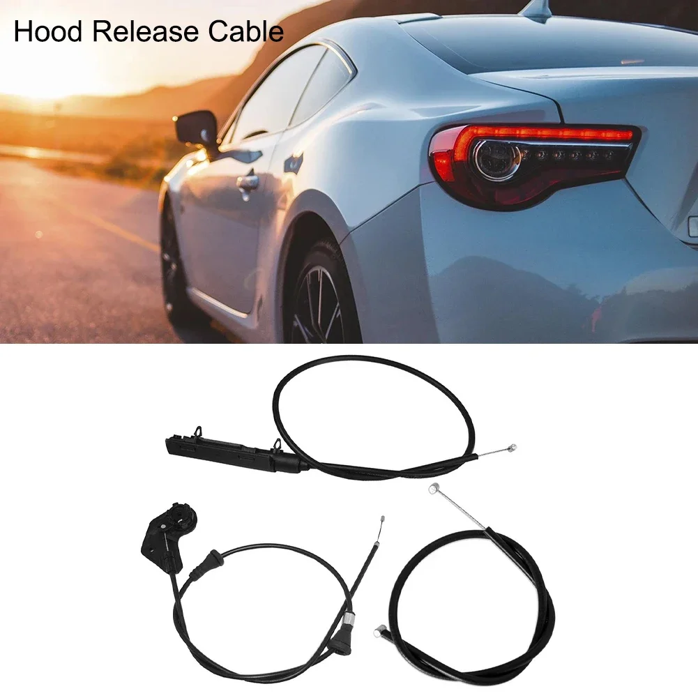 3x Car Engine Hood Release Cable 51238208442 51238208630 51238218859 For BMW 320i 323Ci 323i 325Ci 325i 325xi 328Ci For M3 E46