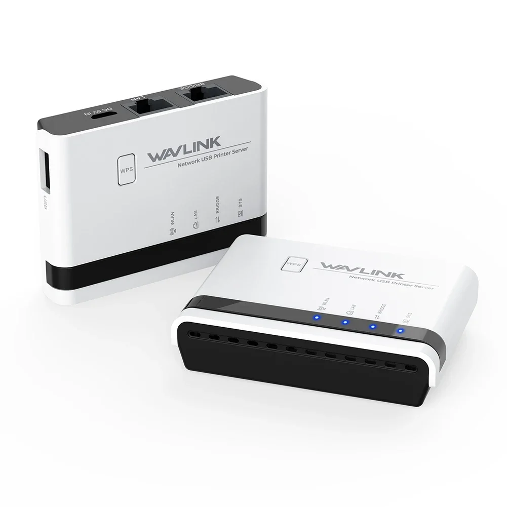 

USB 2.0 LRP Print Server Share a LAN Ethernet Networking Printers Power Adapter USB HUB 100Mbps Network Print Server for PC
