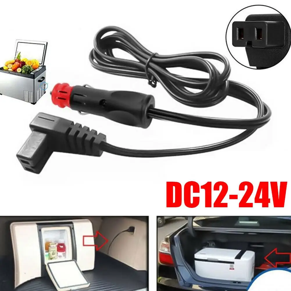 12V Car Refrigerator Power Cord Fridge Freezer Power Cord For ARB Car Cigarette Lighter Adapter Fridge Heater Extension Cable 2M