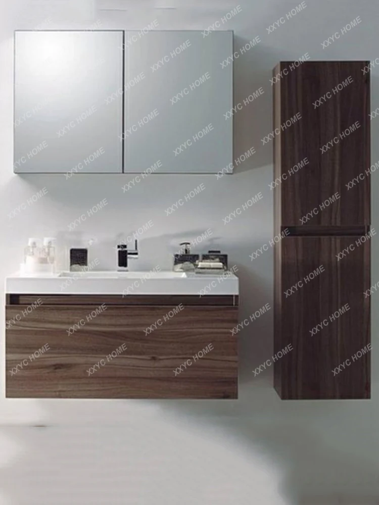 Bathroom Cabinet Combination Modern Minimalist Washstand Sink Basin Bathroom Washbasin Cabinet