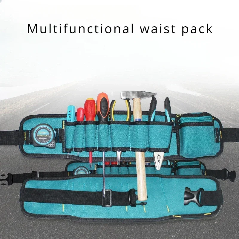 

Electrician Maintenance Wear-resistant Oxford Cloth Waterproof Tool Kit Hardware Tool Waist Pack Tool Kit