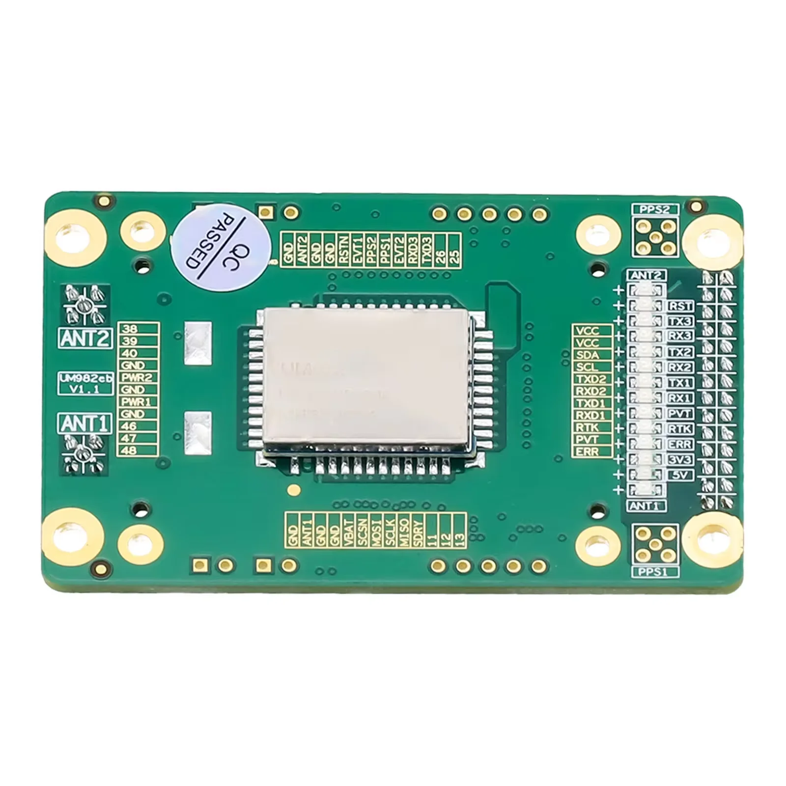 For Unicorecomm UM982 GNSS RTK Differential Directional Positioning Board High PC Metal Green Tool Accessories