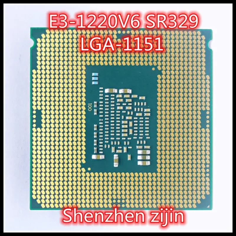 E3-1220 v6 E3 1220v6 E3 1220-v6 SR329 3.0 GHz Quad-Core Quad-fil processeur 72W LGA 1151