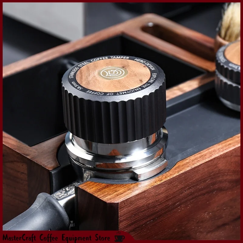 In Stock Hero Thor Self Leveling Tamper Coffee Tamper 51/58mm Constant Pressure Spring Rebound Threaded Self Balancing Espresso