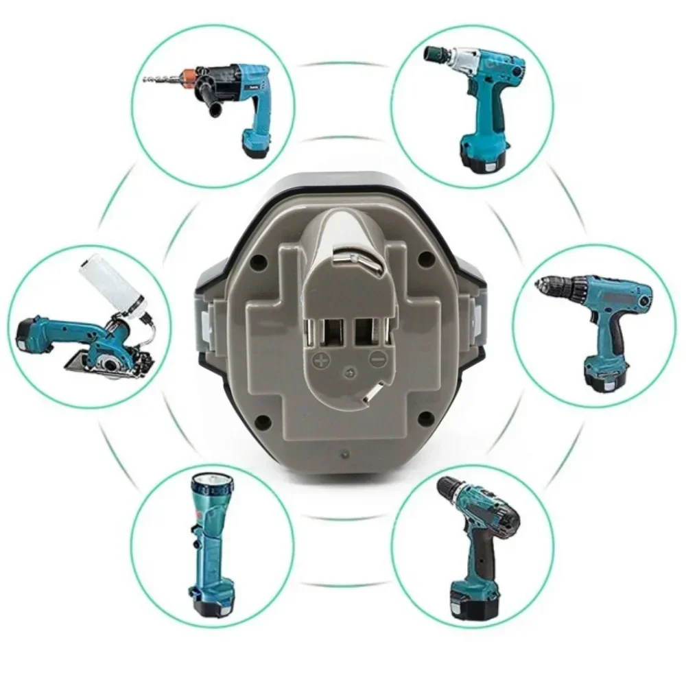 

Новая Ni-MH аккумуляторная батарея 14.4V 3000-12800mAh для Makita 14.4V PA14 1420 1422 1433 1434 1435 1435F 192699-A