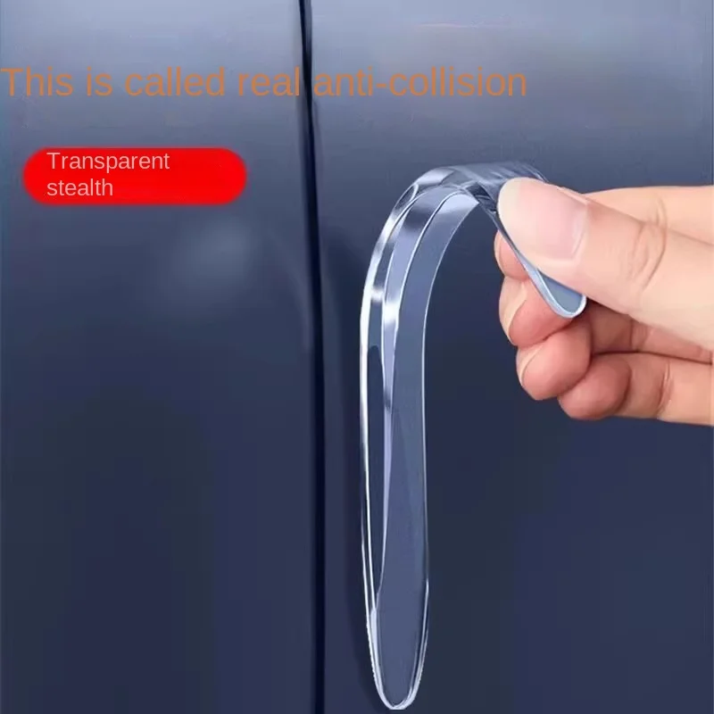 باب السيارة المضادة للتصادم قطاع غير مرئية العالمي واقي للحواف خدش حامي السيارة ملصقات الديكور قطاع اكسسوارات السيارات