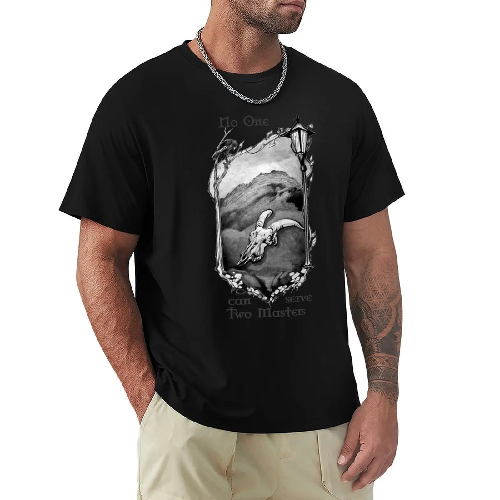 No One Can Serve Two Masters T-Shirt nouvelle édition t-shirt personnalisé chemises graphiques vêtements de créateurs pour hommes