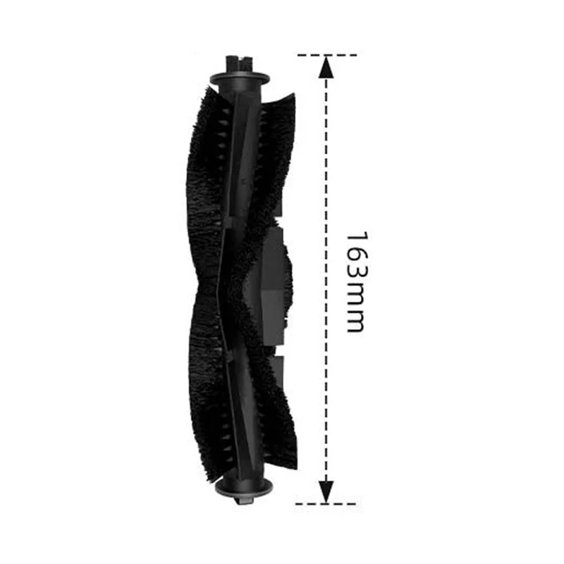 Robot Vacuum Main Brush Roller Brush Wipes For Tikom G8000/G8000pro Robotic Vacuum Cleaner Accessories (2 Roller Brush)-A58E