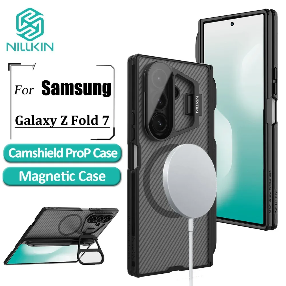 

Nillkin Magnetic Case For Samsung Galaxy Z Fold 7 Cases Back Cove(S Pen version)
