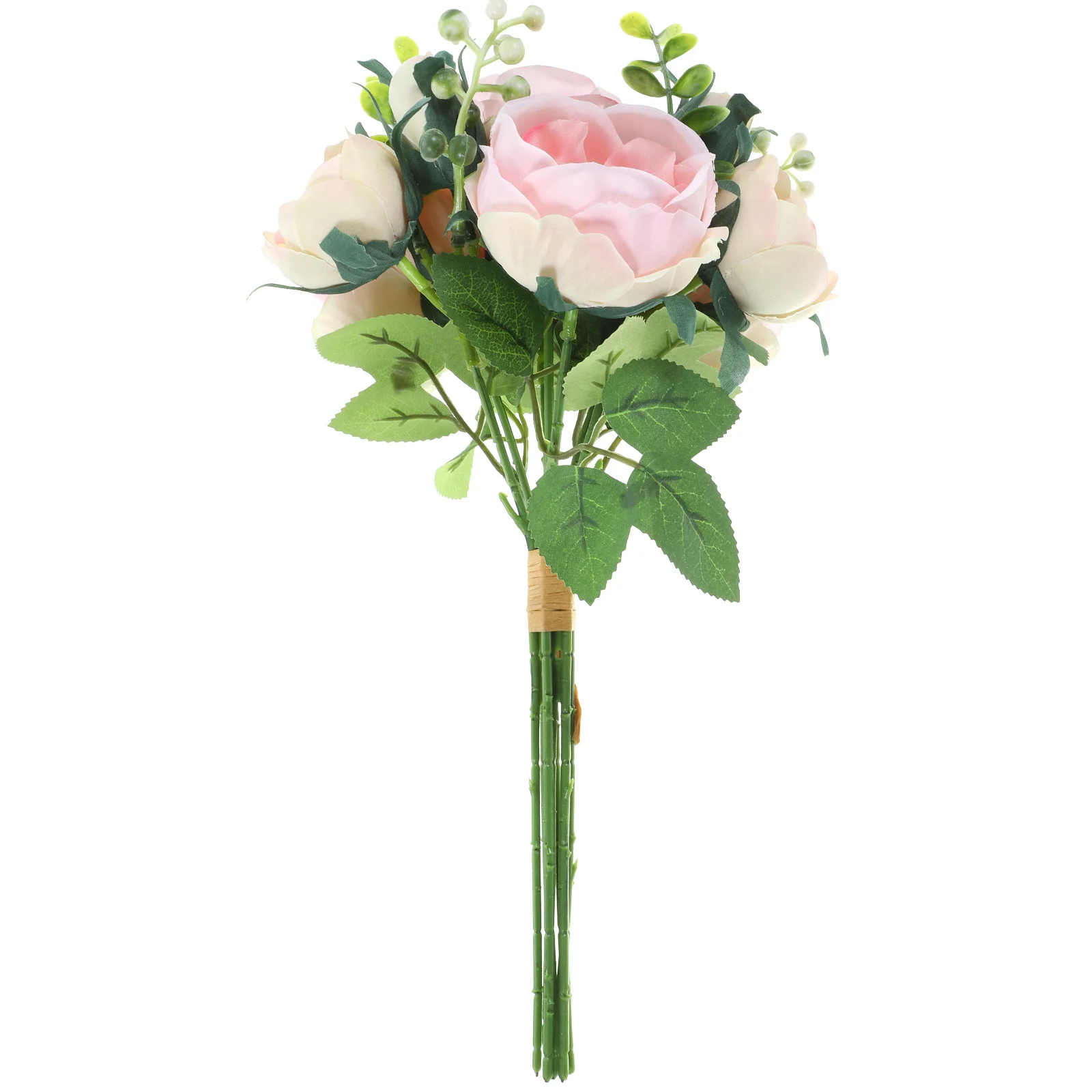 

Artificial Flower Bouquet Handmade Bridal Wedding Rustic Bridesmaid Bouquet Home Decor Photography Bridal Bouquets for Bride