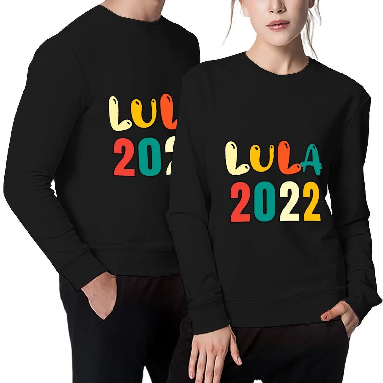 Lula 2022 pulôver roupas masculinas coreano outono roupas blusa anime roupas moletom masculino