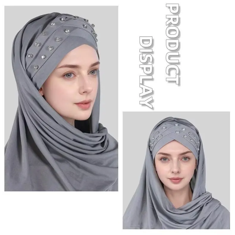 

Muslin Scarf Elegant Women's Fashion Head Accessory for Ladies and Girls 11 Colors available YCH-23y