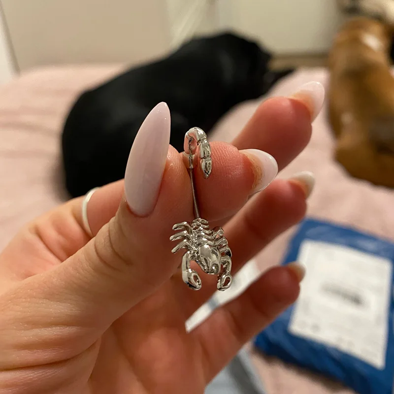 Animals Belly Button Rings Navel Piercing Barbell