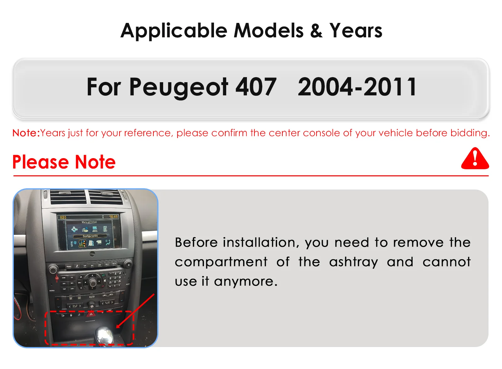 Hizpo Autoradio im Tesla-Stil für Peugeot 407 CC SW 407CC 2004 - 2011 Stereo Multimedia GPS Autoradio Intelligentes Carplay 9,7 Zoll – Detail 6