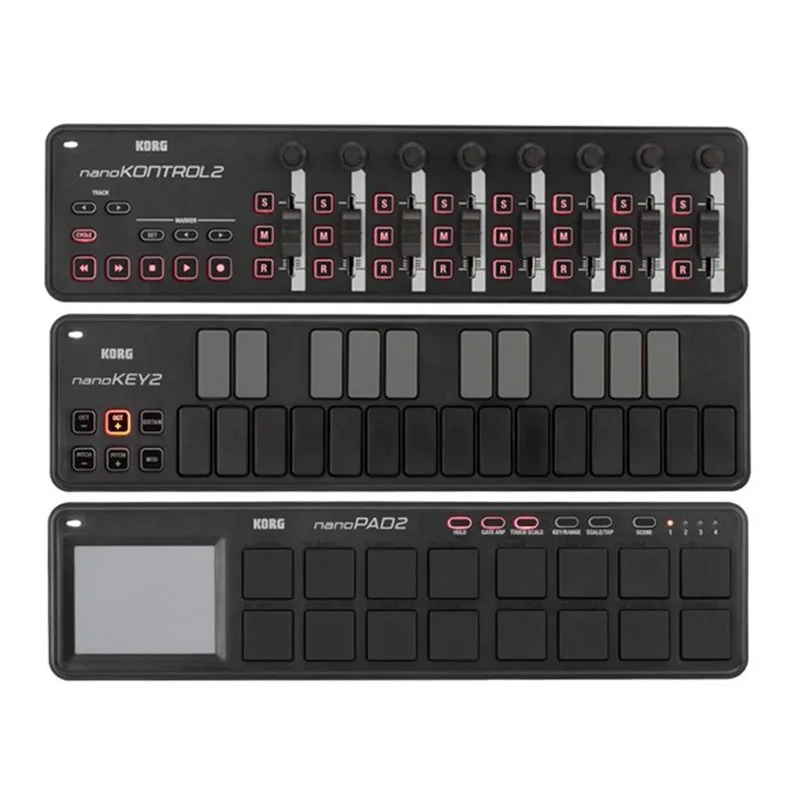 KORG Nano Kontrol2/Key2/Pad2 Portable MIDI Controller Electronic