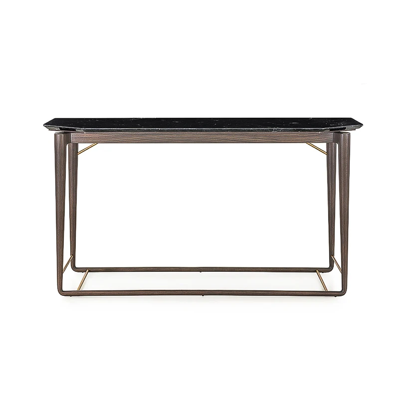 

Итальянский минималистичный мраморный входной столик, светлый роскошный диван из массива ясеня, спинка нескольких