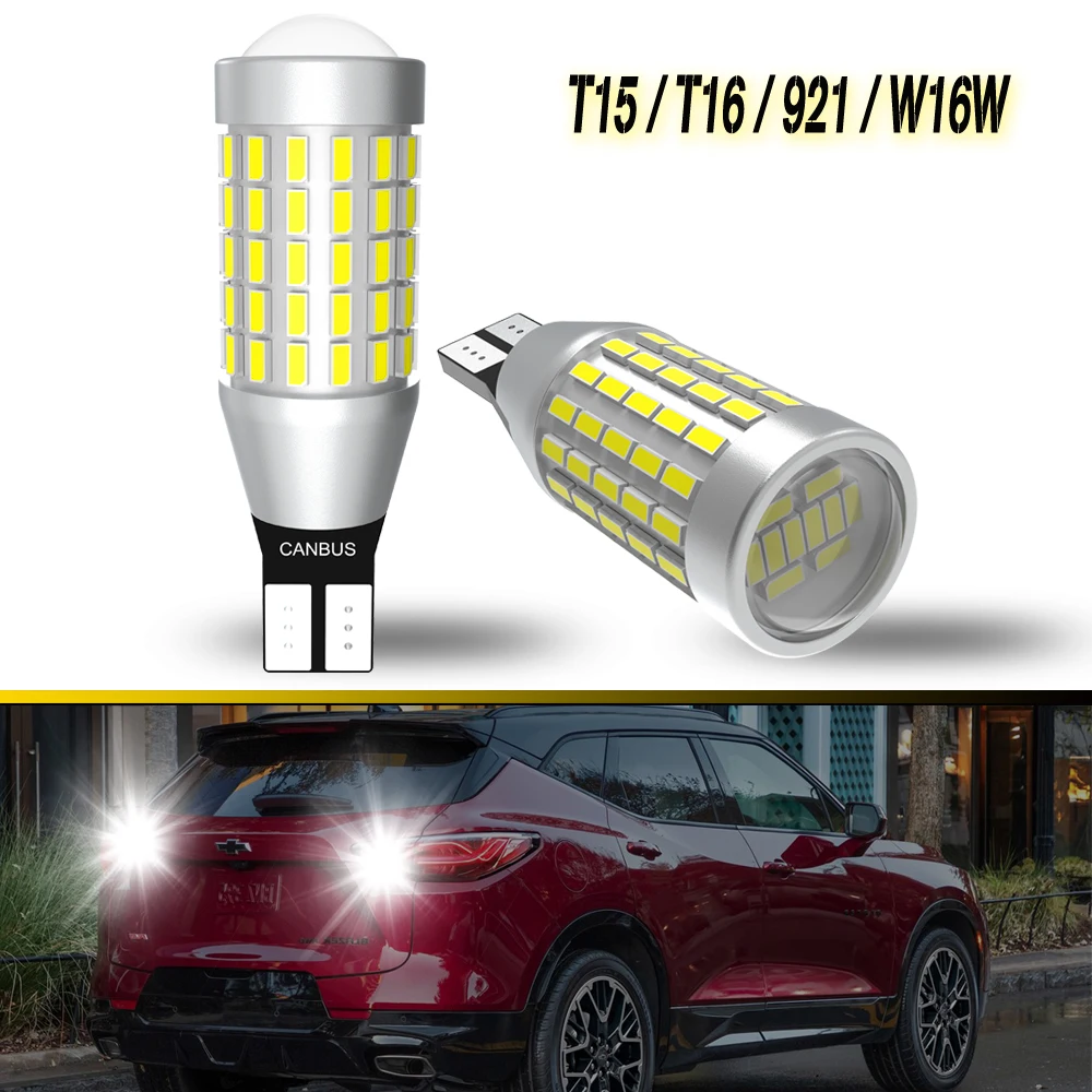 2Pcs Led Canbus Rev…