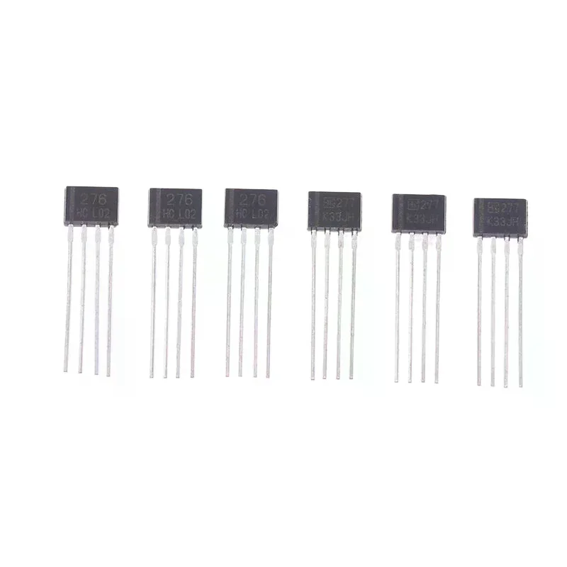 10pcs Fan Motor Hall ATS276 ATS276 AH277 YS276 EG276 276 276G 276H ATS276H ATS276G AH276 SS276 HAL276 MARKING 276 ATS277 SIP-4