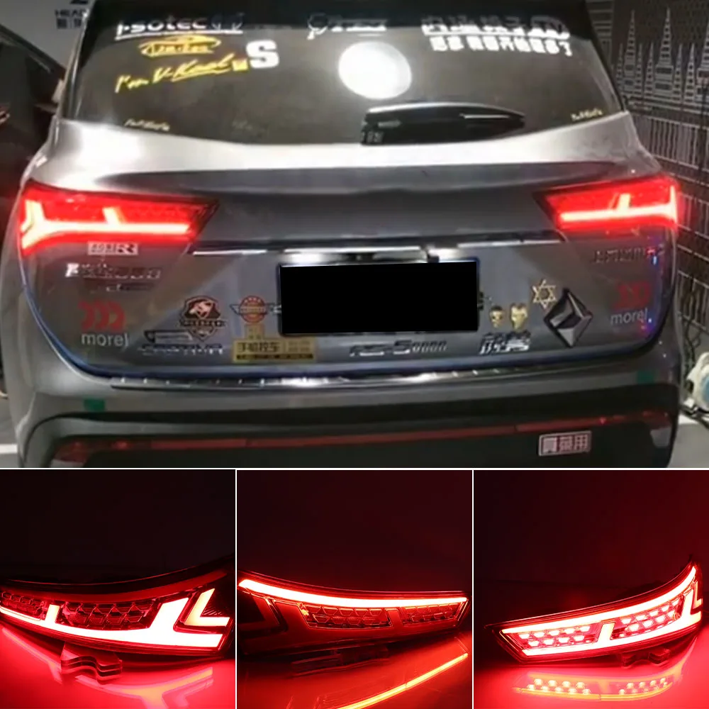 

Tail Lamp For Car Almaz Captiva 2017-2022 MG Hector LED Tail Lights Fog Lights Day Running Light DRL Tuning Cars Accessories