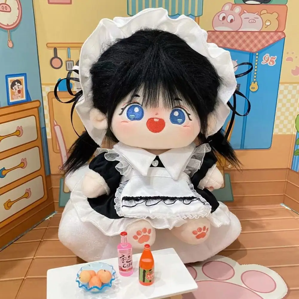ヘッドカバー 10 センチメートル綿人形ドレスロリータショルダーストラップスカート綿人形服甘いドレスアップぬいぐるみ服