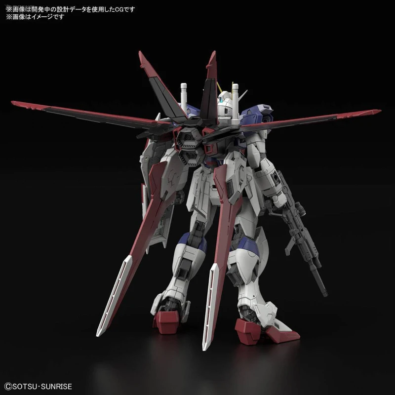 BANDAI RG 1/144 Force Impulse Gundam Spec-2 Action Figures Mobile Suit Gundam SEED FREEDOM Anime Model Kit Toys for Boys