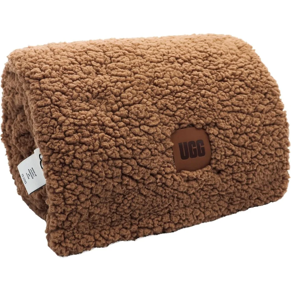 وشاح شيربا نسائي كبير الحجم - دفء فاخر من القطيفة لفصل الشتاء #2