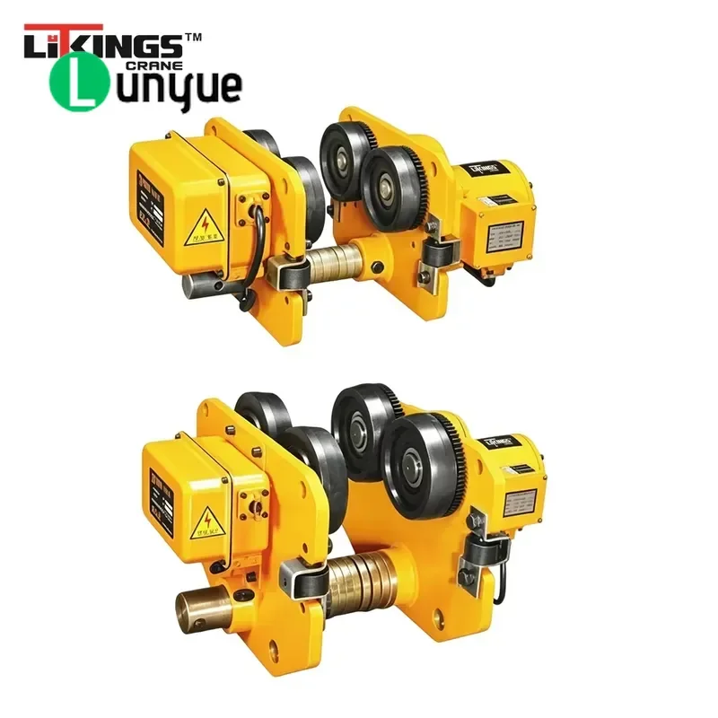 35 Ton Electric Wire Rope Hoist with Trolley Crane Wireless Remote Control Heavy Duty Lifting Tool for Warehouse Industrial