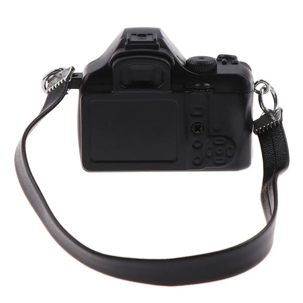 Multicolor Dolls Camera Shutter and Flash Plastic Mini Digital Camera Dollhouse Accessories Dollhouse Camera 10/20cm Cotton