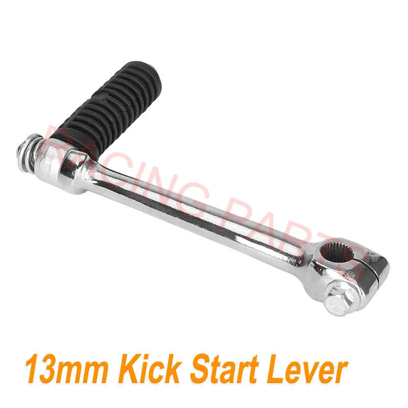 Motorcycle Right Side 13mm 16mm Kick Start Starter Lever Pedal Crank Dirt Bike Motocross ATV Quad
