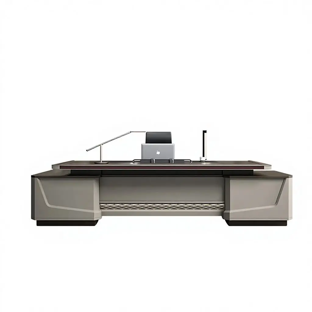 *Custom High-Density and Wood Desk for Commercial Office Workstation Hot-Selling Modern Design Ceo Table