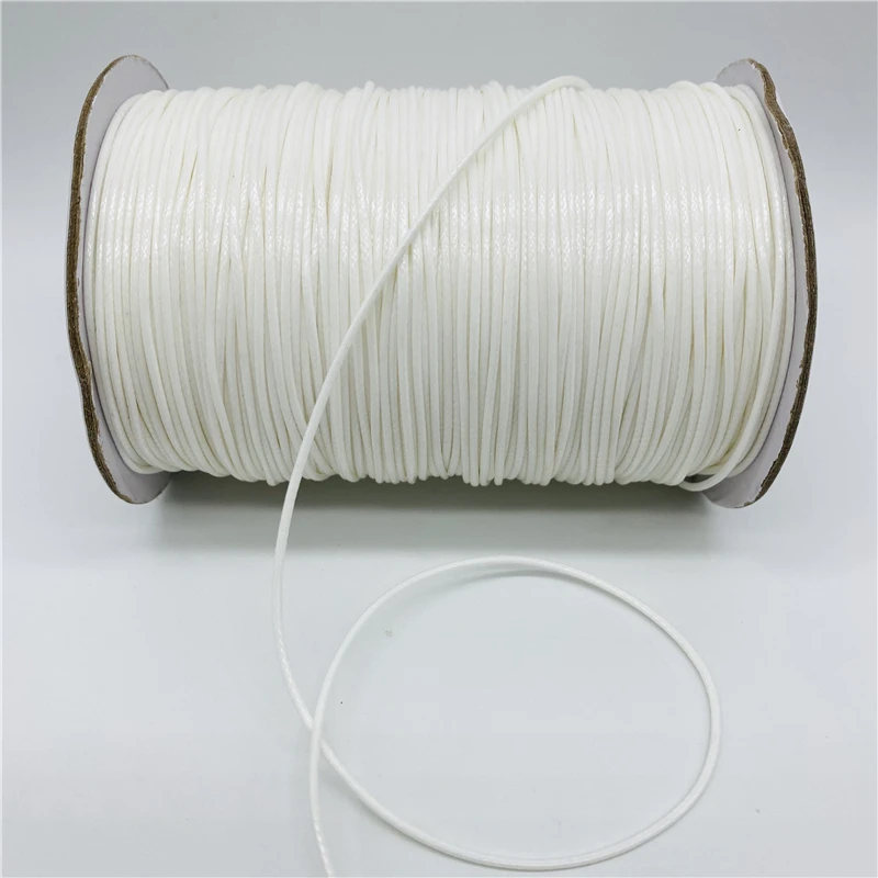 Waxed Cord Rope PU Leather Thread