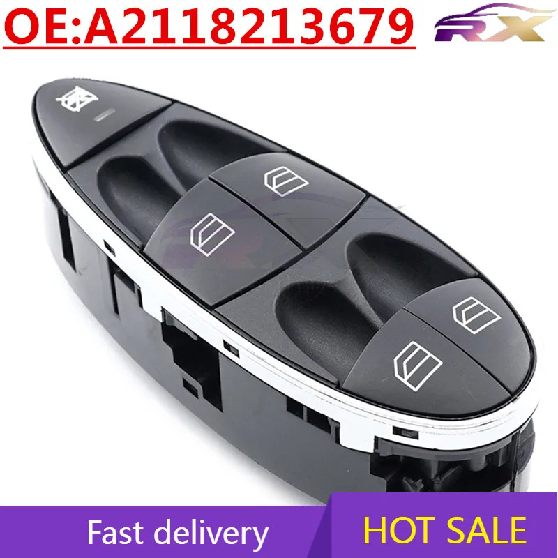 

OEM:A2118213679 Auto Accessories Glass Lifter Switch Power Window Control Switch For Benz W211