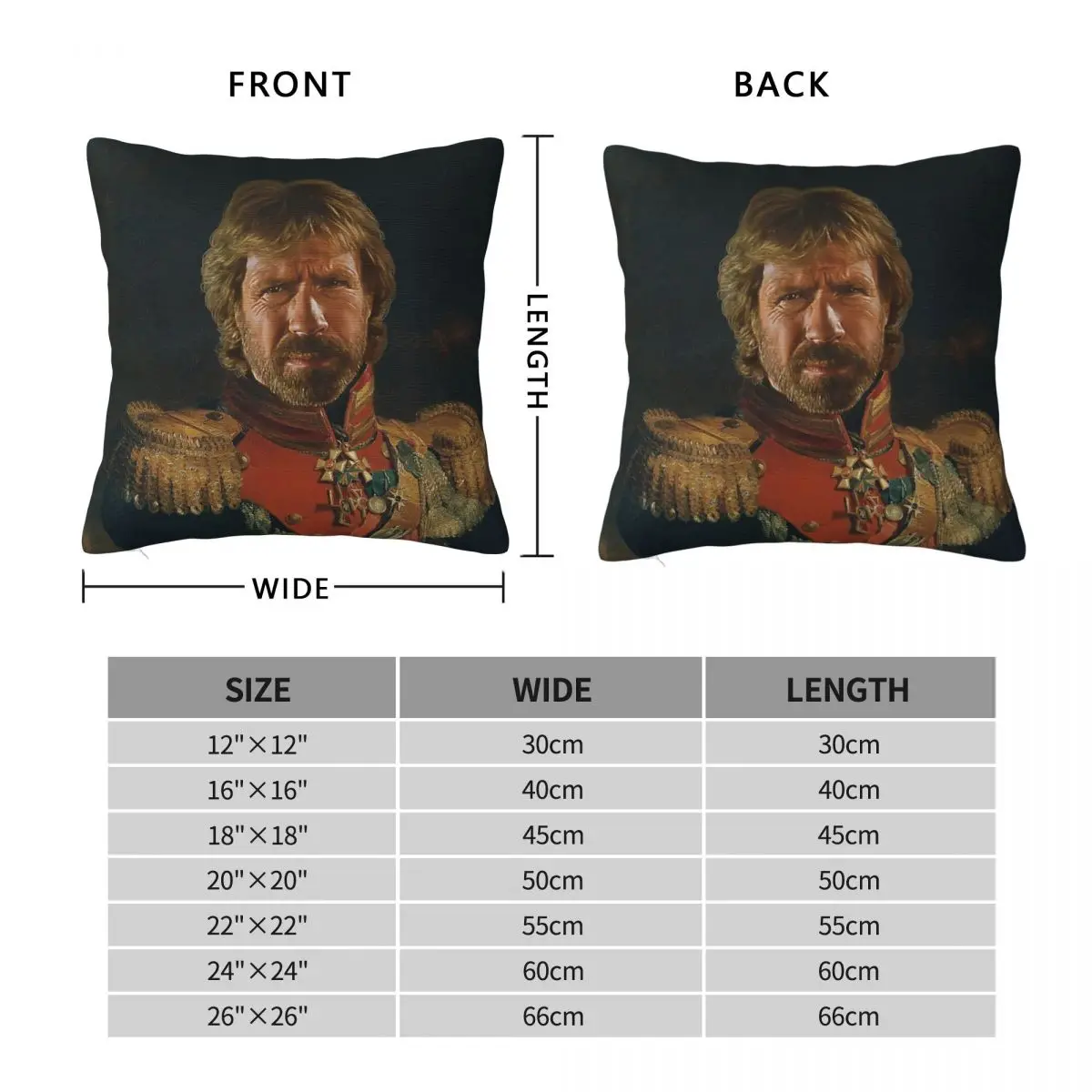 Chuck Norris Replaceface Pillowcase Polyester Linen Velvet Pattern Zip Decorative Pillow Case Home Cushion Cover Wholesale 45x45