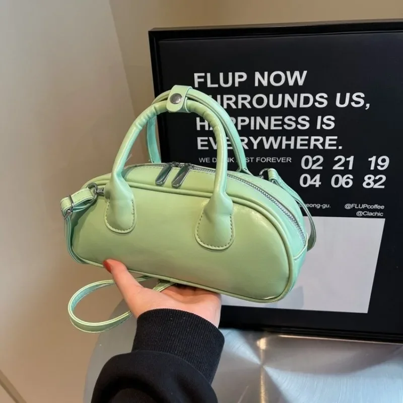 

Elegant Ladies Diaper Bag Classic Designer Crossbody Shoulder Bag Handbag Vintage Leather Fashionable Superstar