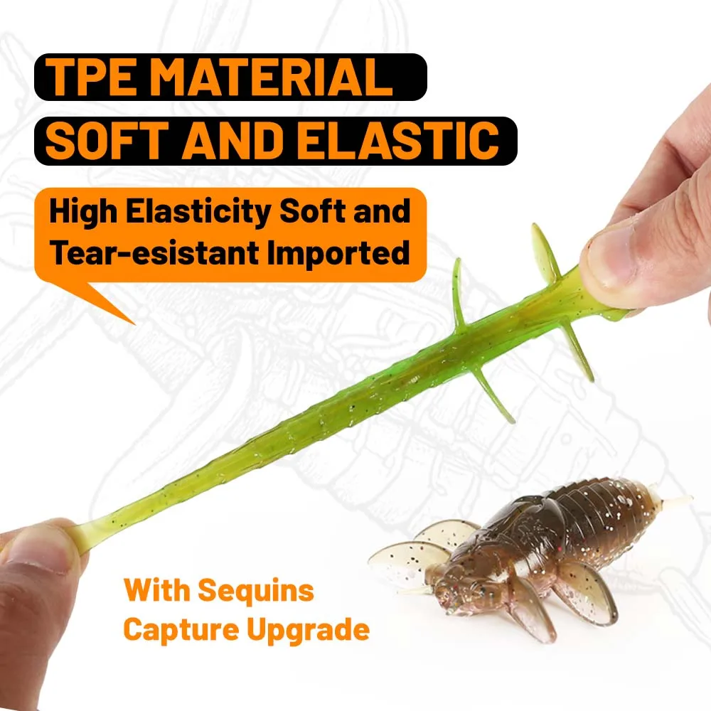 ZUKIBO Explosivo Bionic Floating – Ladrillo de pesca realista - imagen 3