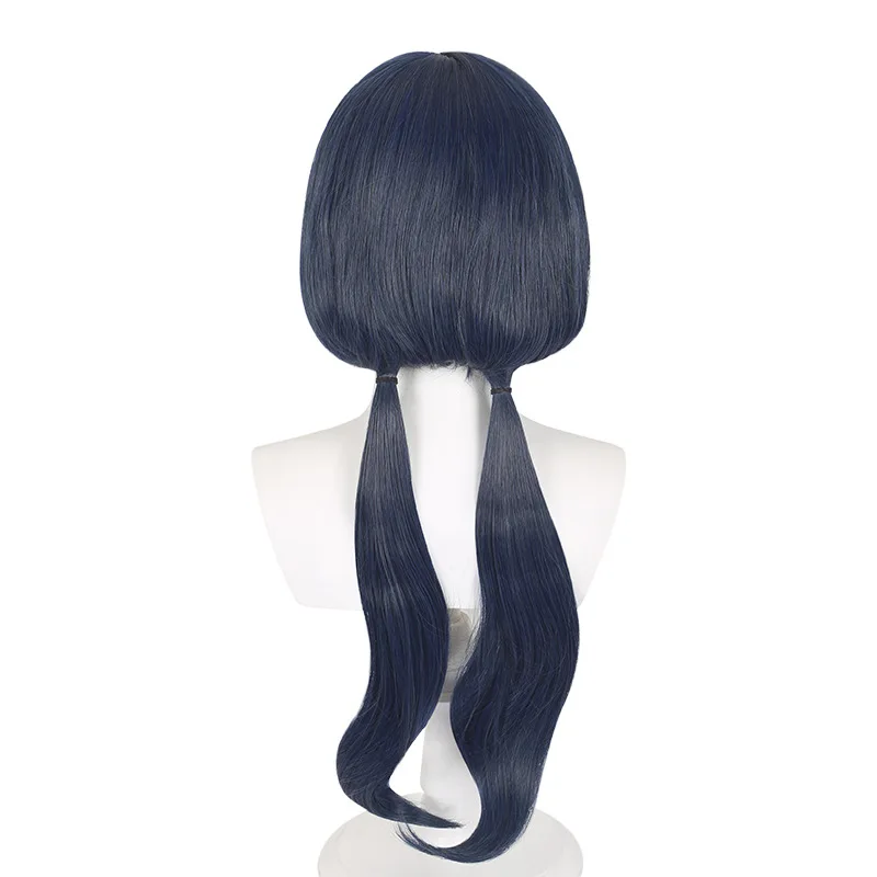 Bhāo Huы ng Qiongen Tiе D Lao Yún Li شعر مستعار تأثيري ذيل حصان مزدوج قنديل البحر رئيس محاكاة فروة الرأس واقعية #4